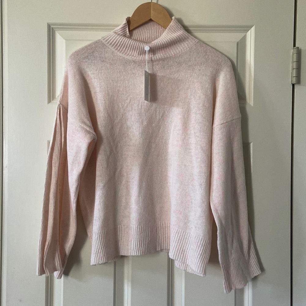 NWT Mudpie blush sweater